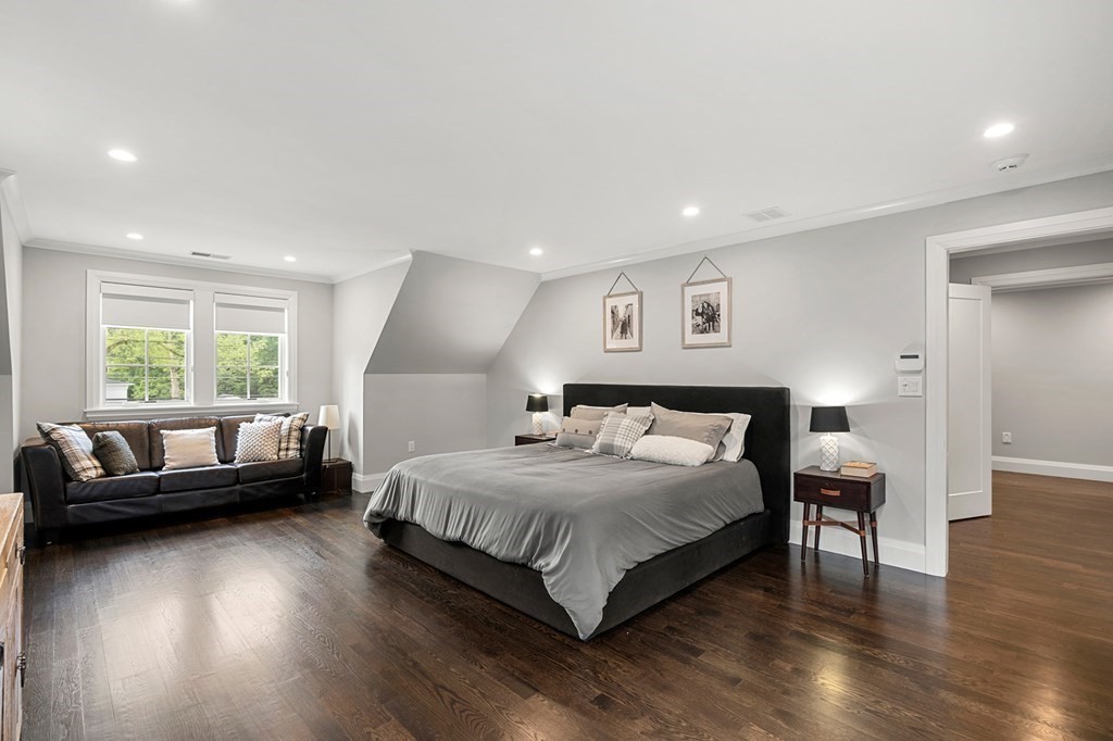 76 Paulson Road Newton, MA 02468 - Photo 21 of 41 a bedroom with a bed couch and a window