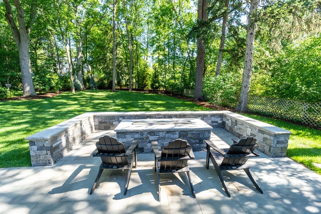 76 Paulson Road Newton, MA 02468 - Photo 41 of 41 a view of yard with seating space