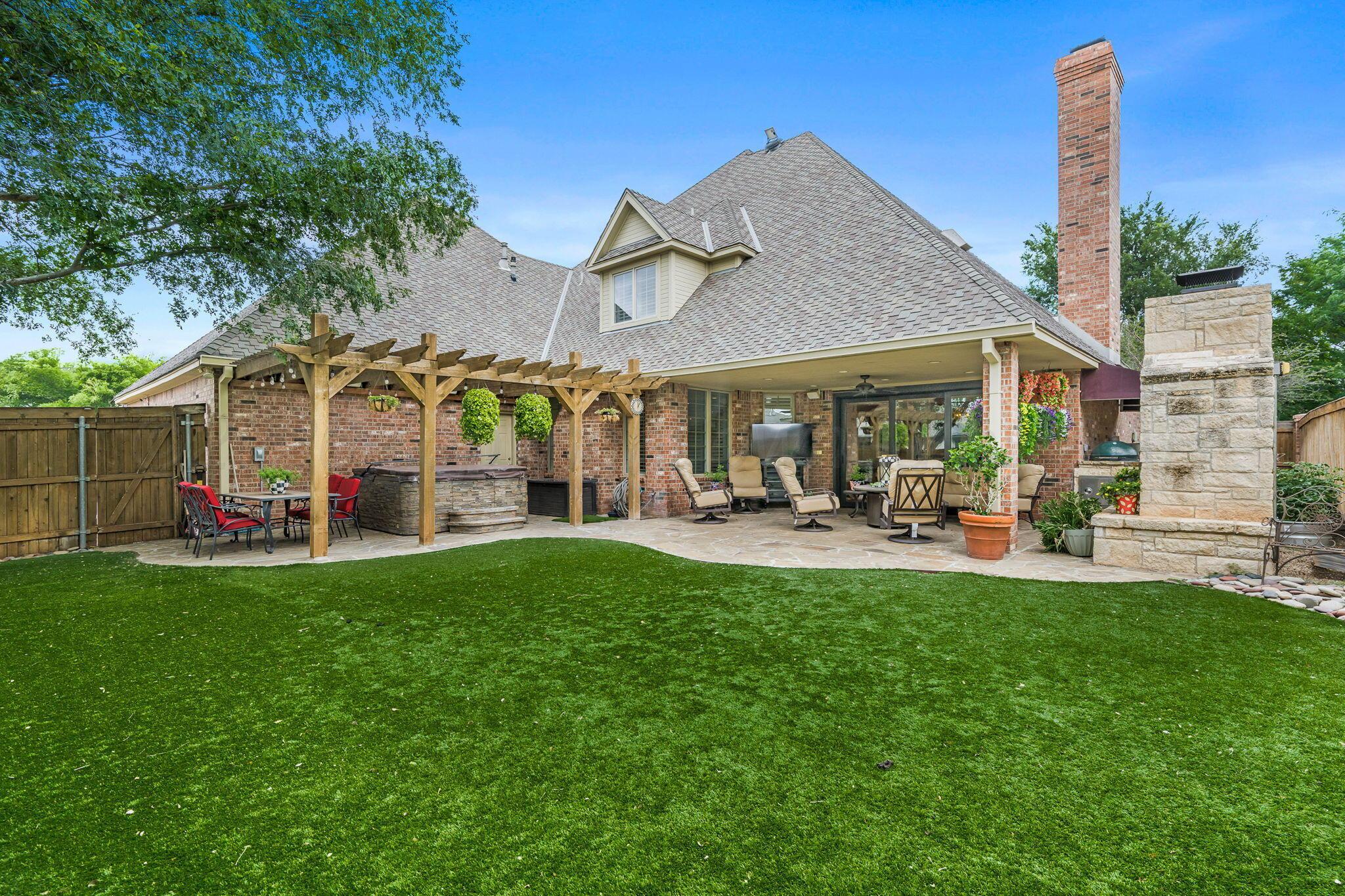 7619 Countryside Drive Amarillo, TX 79119 - Photo 36 of 41 backyard oasis
