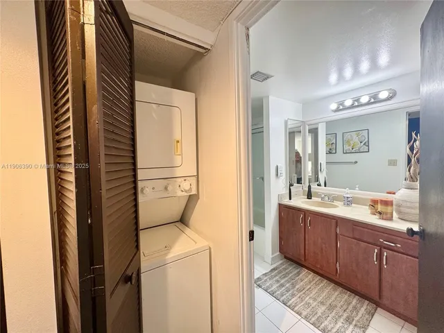 a view of a park with tree s