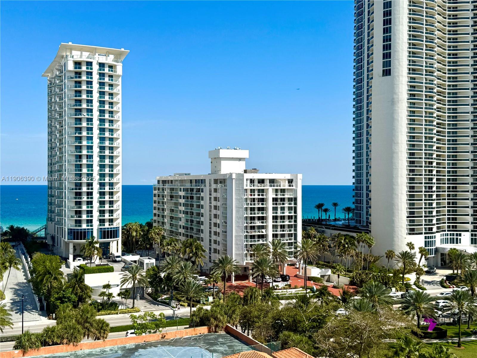 210 174th Street, Unit 1002 Sunny Isles Beach, FL 33160 - Photo 5 of 34 a view of a city with tall buildings