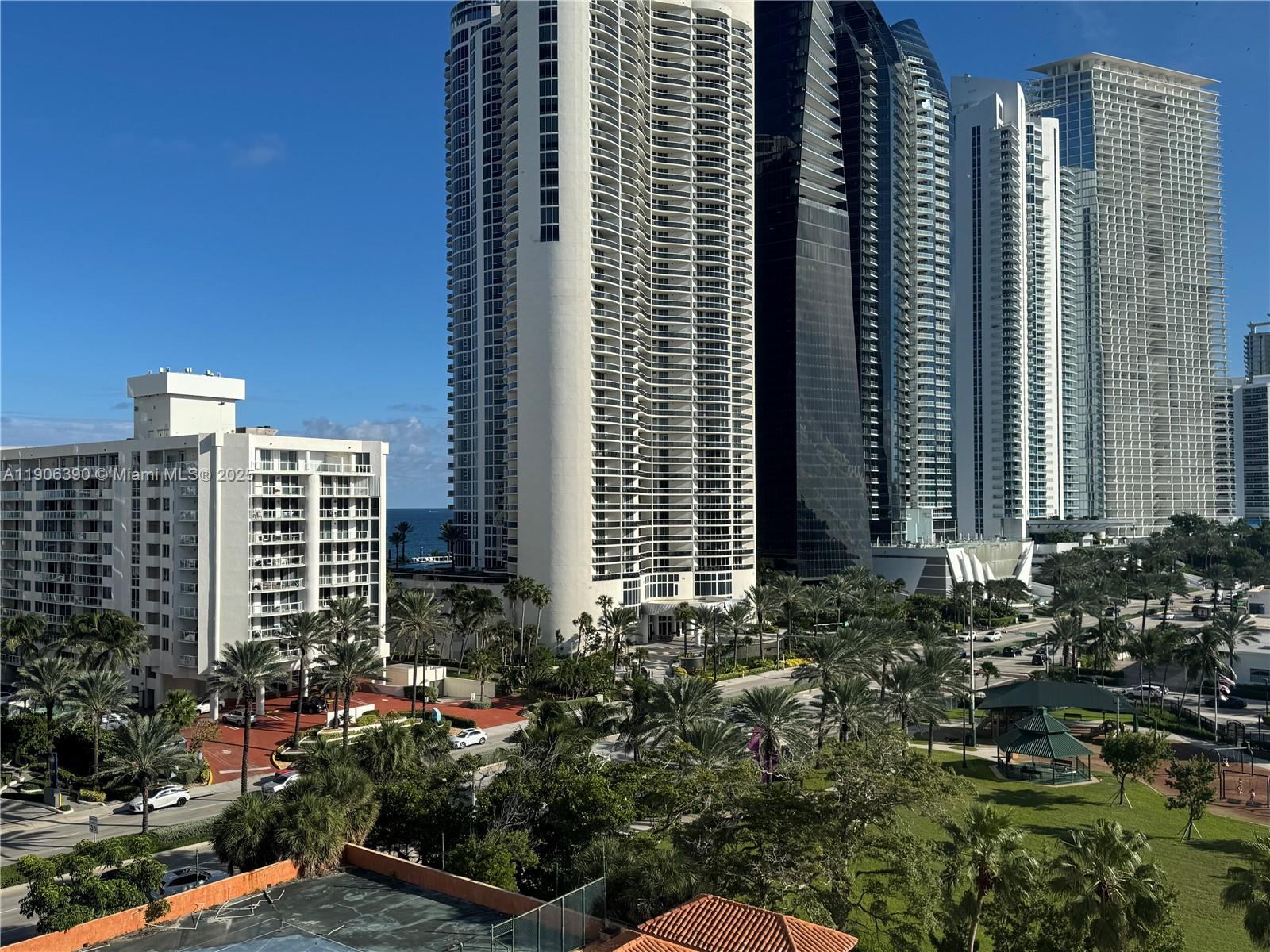 210 174th Street, Unit 1002 Sunny Isles Beach, FL 33160 - Photo 6 of 34 a view of a city with tall buildings