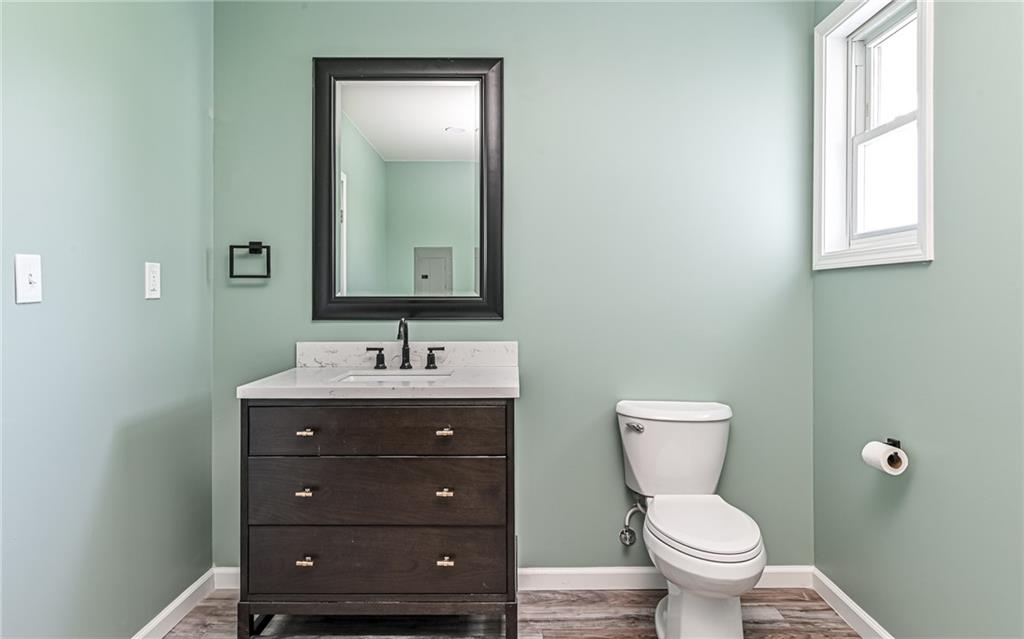 301 Thompson Run Road Beaver Falls, PA 15010 - Photo 9 of 27 1/2 Bath and Laundry Room