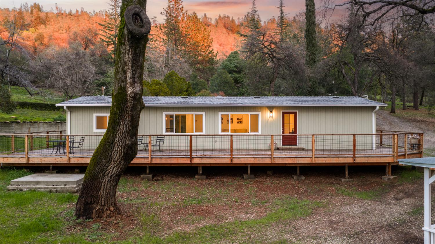 16098 Wild Oak Ranch Road Grass Valley, CA 95949 - Photo 8 of 45 a view of a house with a backyard