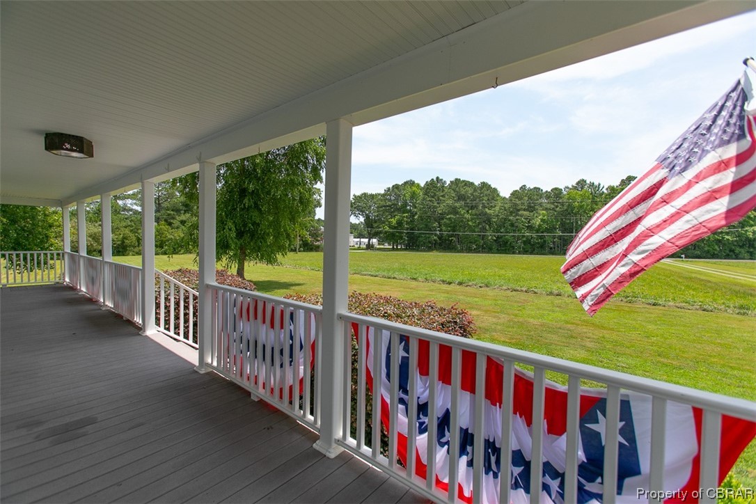 9223 Guinea Road Hayes, VA 23072 - Photo 9 of 50 Composite plank deck & vinyl railings