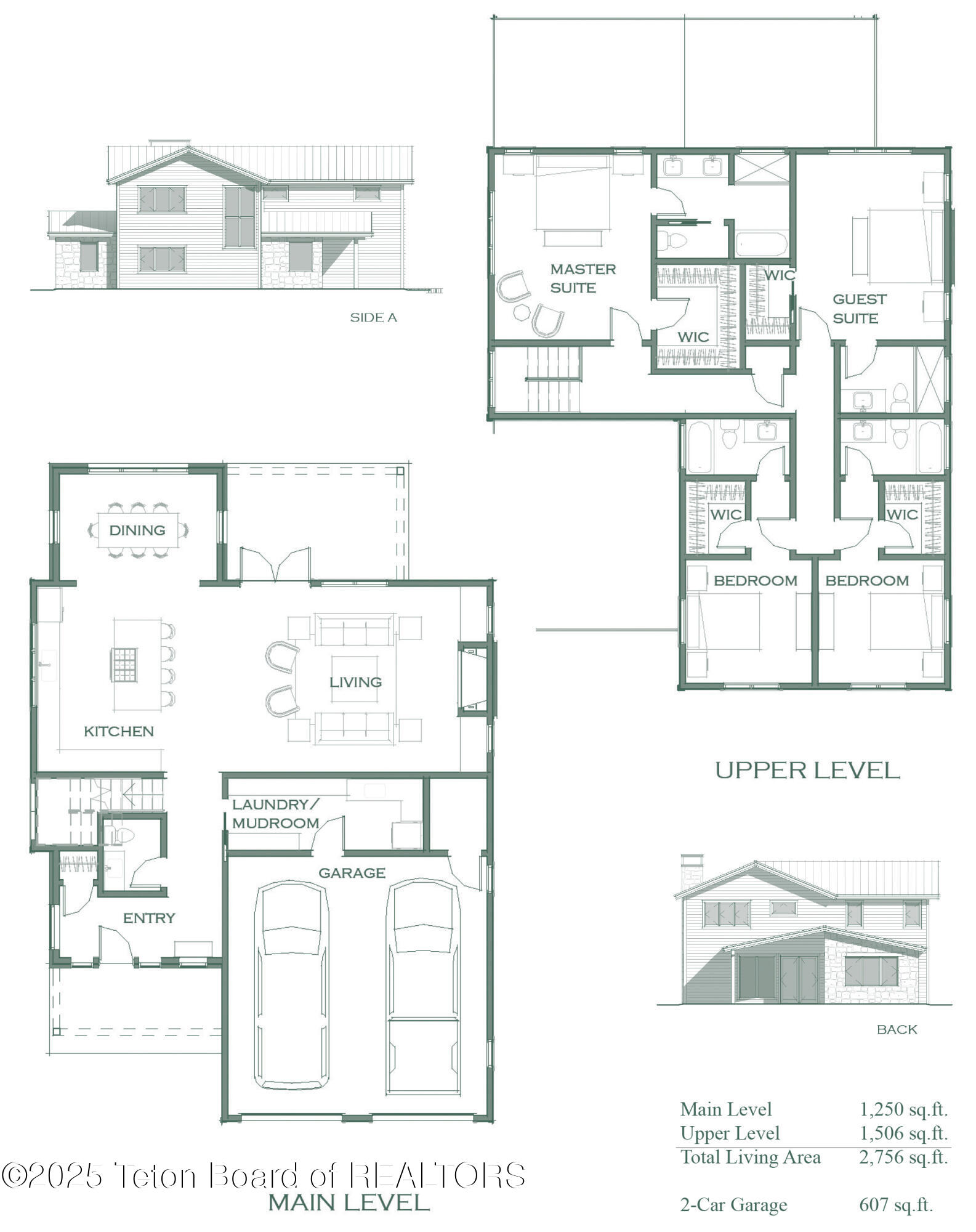 Lot 2 Log Cabin Club Road Jackson, WY 83001 - Photo 9 of 9 z9 Munger Floor Plan