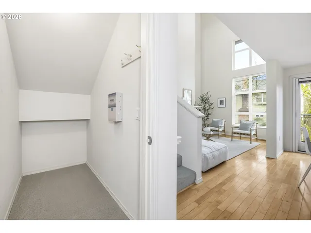 a view interior of a house and wooden floor