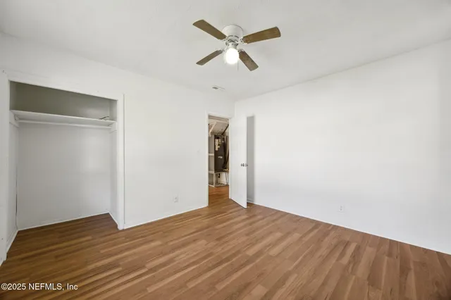 wooden floor in an empty room