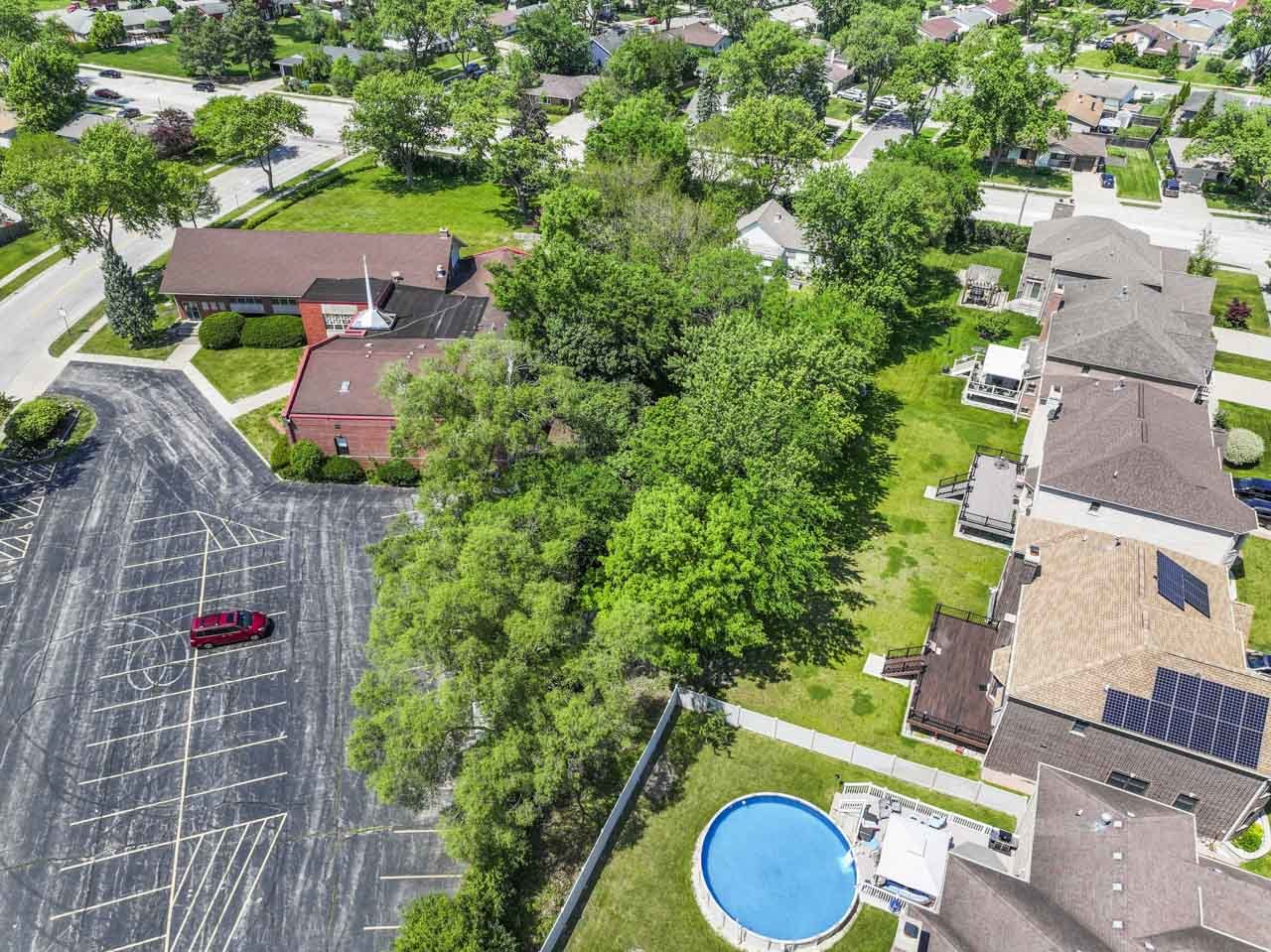 309 Landmeier Road Elk Grove Village, IL 60007 - Photo 13 of 15 an aerial view of residential house with outdoor space and trees all around