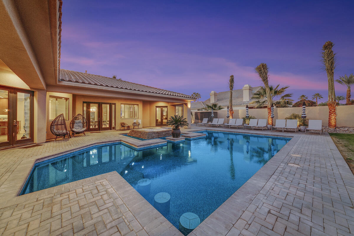 41370 Sparkey Way Bermuda Dunes, CA 92203 - Photo 12 of 82 a view of a swimming pool with outdoor seating