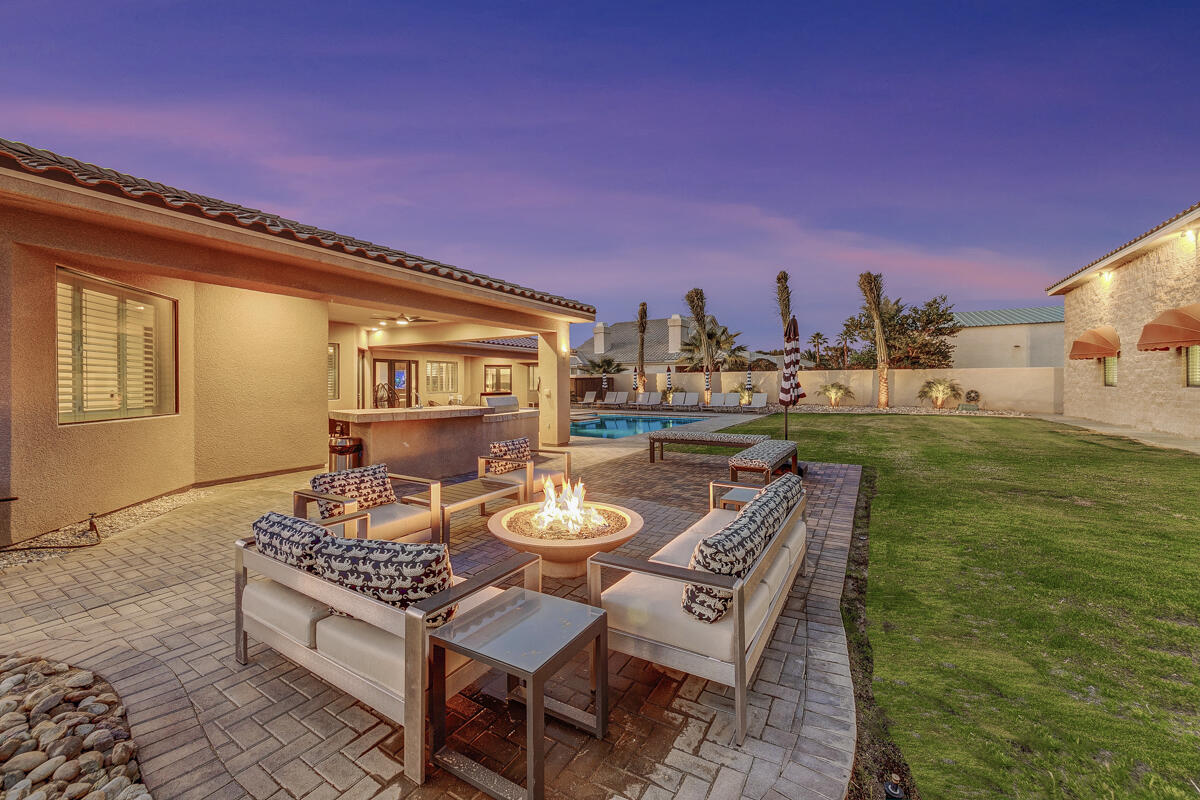 41370 Sparkey Way Bermuda Dunes, CA 92203 - Photo 13 of 82 a dining room with furniture and a floor to ceiling window