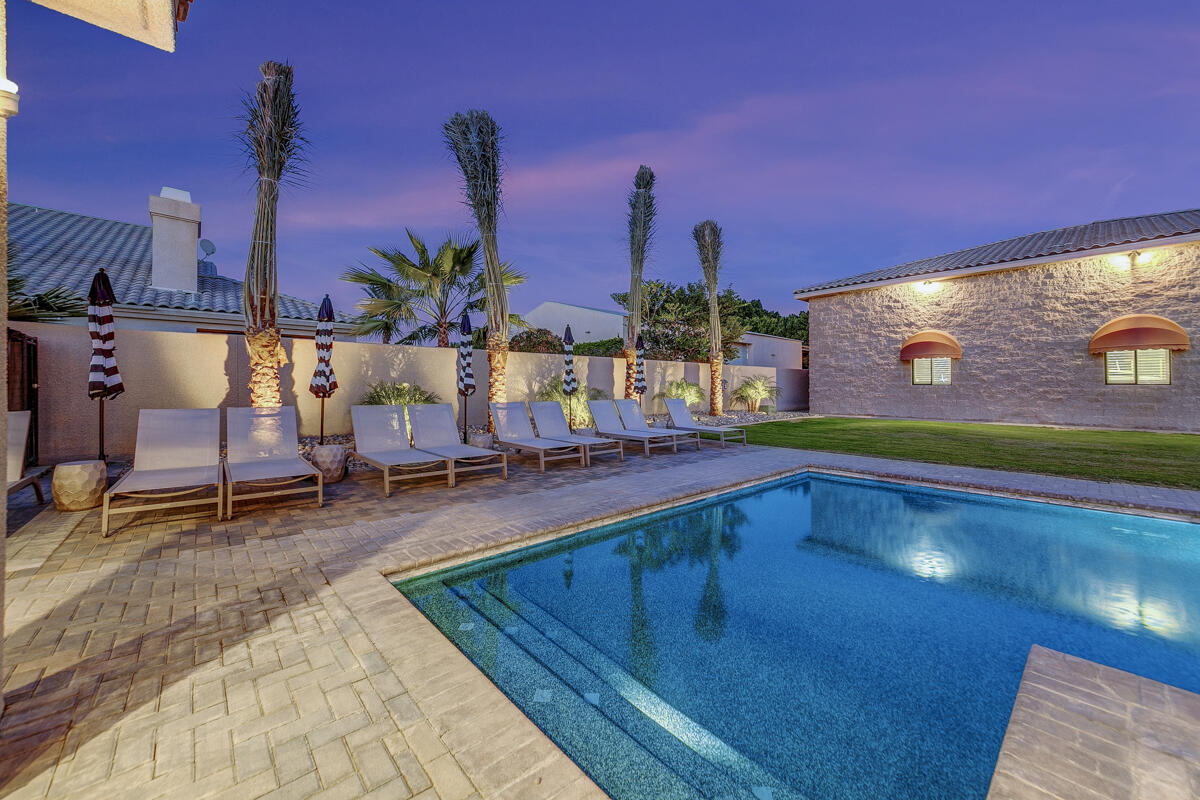 41370 Sparkey Way Bermuda Dunes, CA 92203 - Photo 18 of 82 a view of a swimming pool with chairs