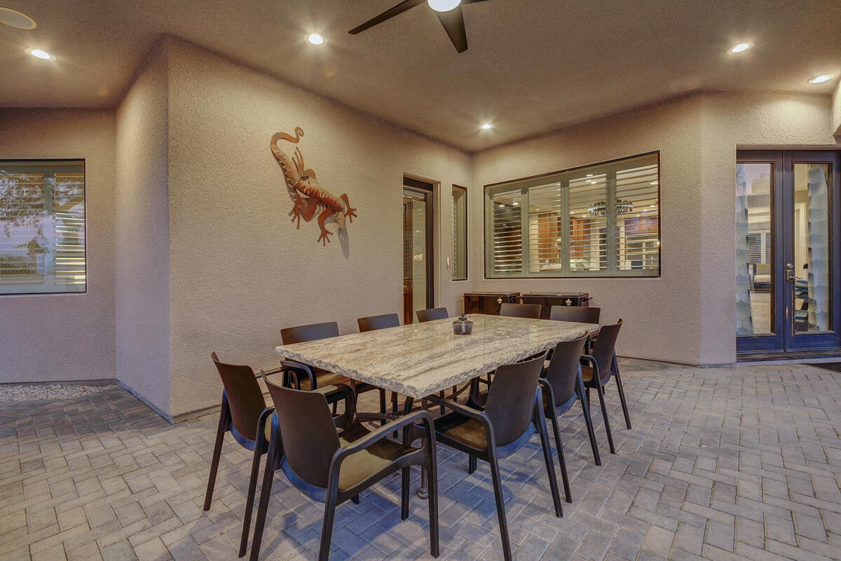41370 Sparkey Way Bermuda Dunes, CA 92203 - Photo 4 of 82 a view of a dining room with furniture and chandelier