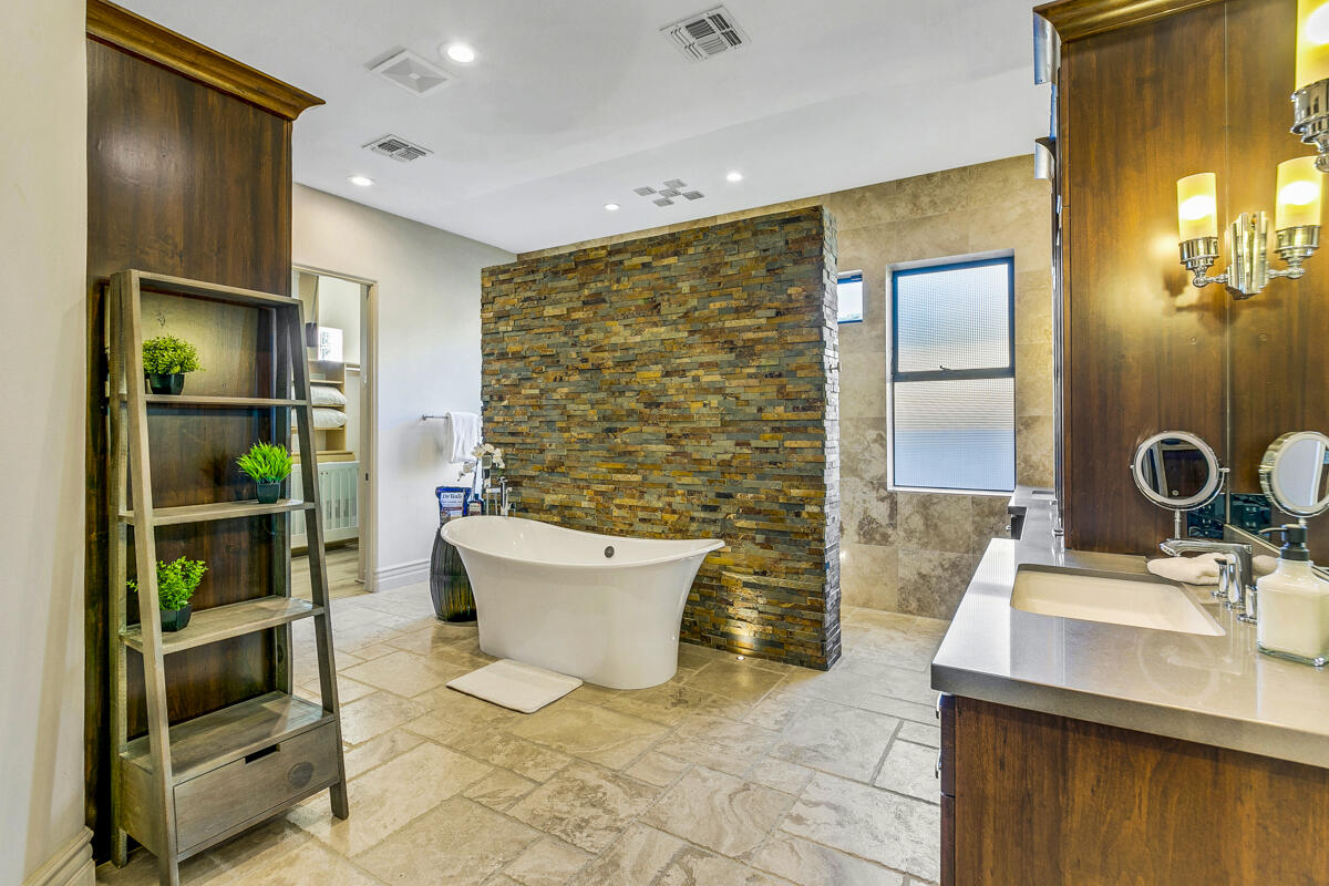 41370 Sparkey Way Bermuda Dunes, CA 92203 - Photo 52 of 82 a bathroom with a sink and a mirror