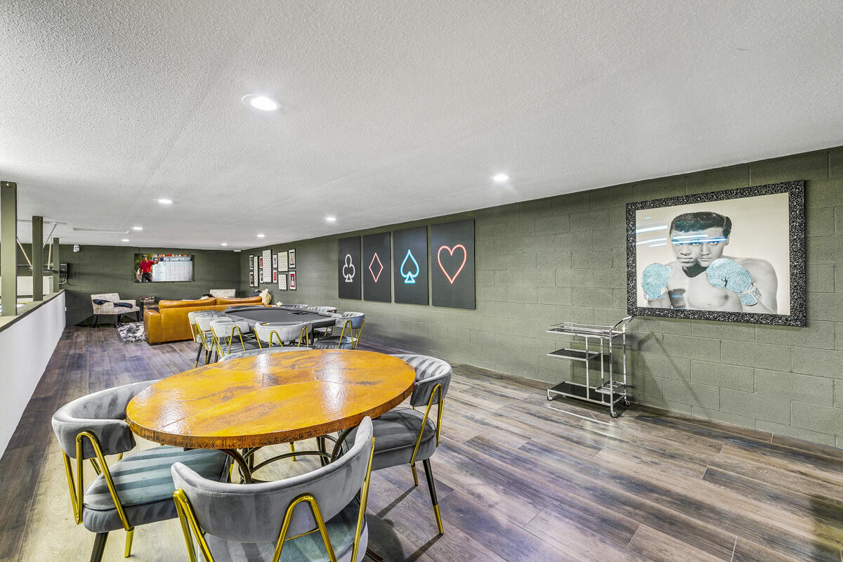 41370 Sparkey Way Bermuda Dunes, CA 92203 - Photo 76 of 82 a view of a dining room with furniture and wooden floor
