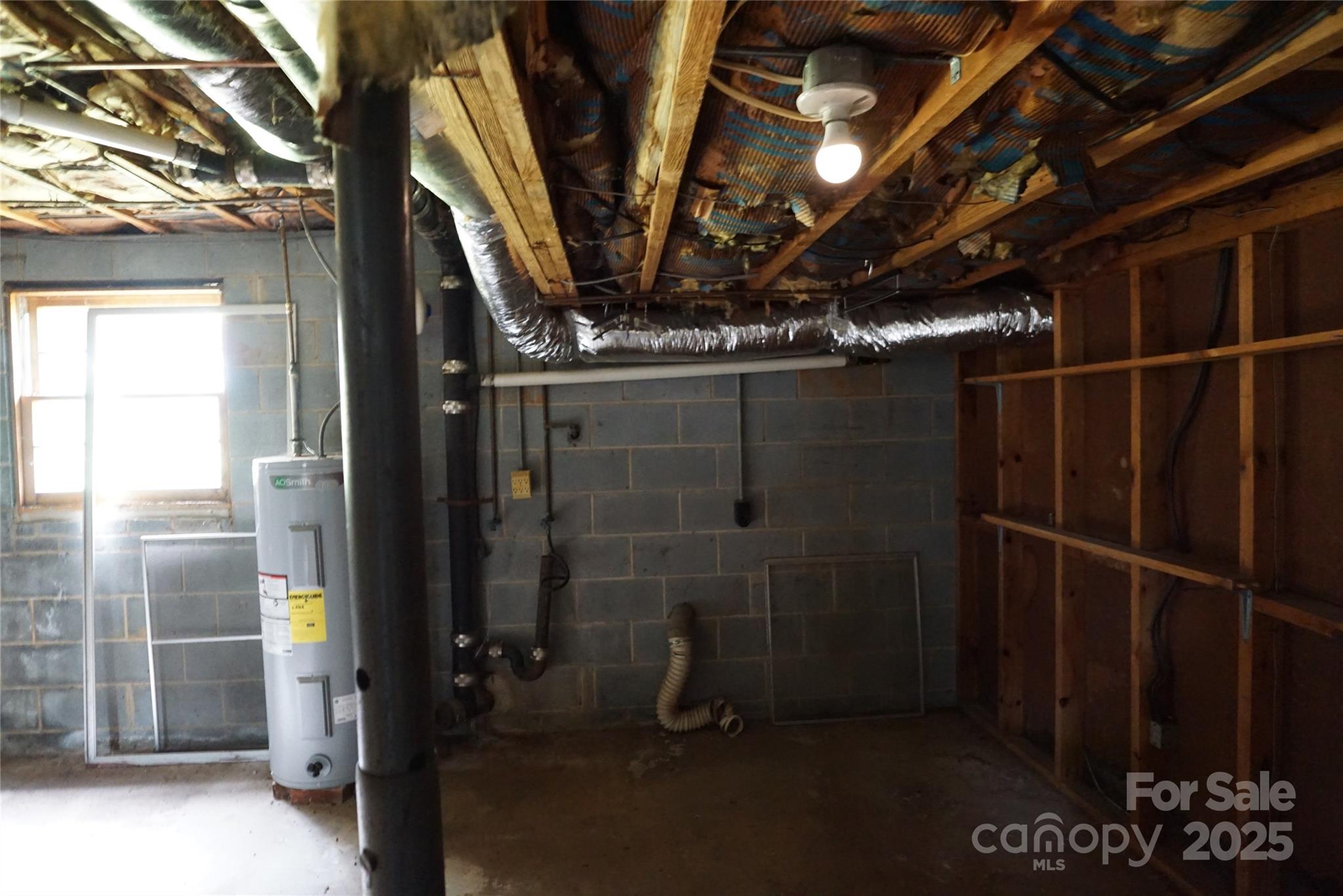 1605 3rd Street Northeast Conover, NC 28613 - Photo 17 of 19 a view of water heater room