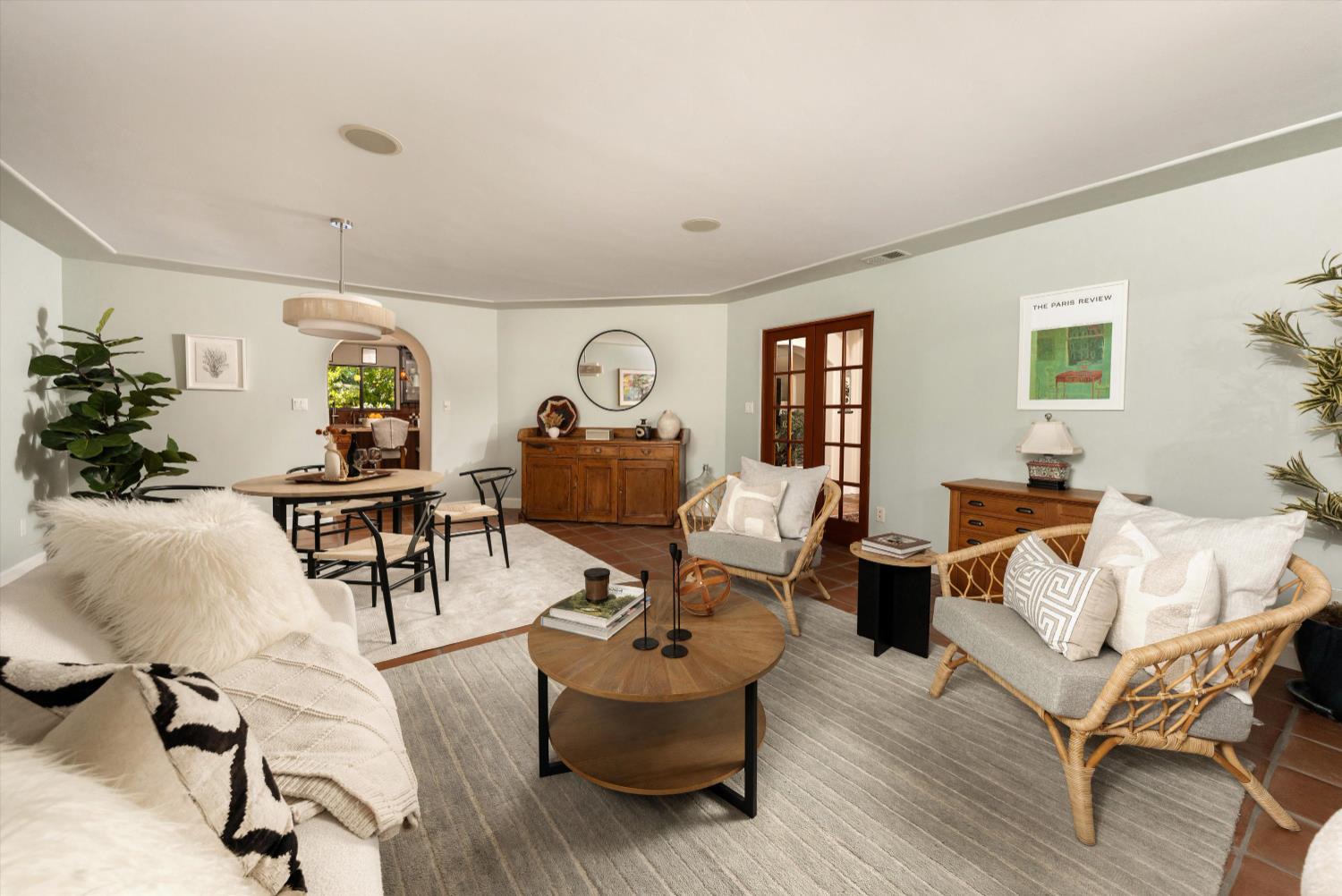 1213 San Ramon Way Ojai, CA 93023 - Photo 11 of 35 a living room with furniture and wooden floor