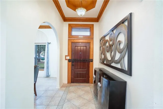 a view of front door with stairs