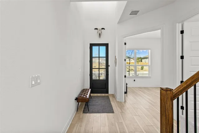 wooden floor in an empty room