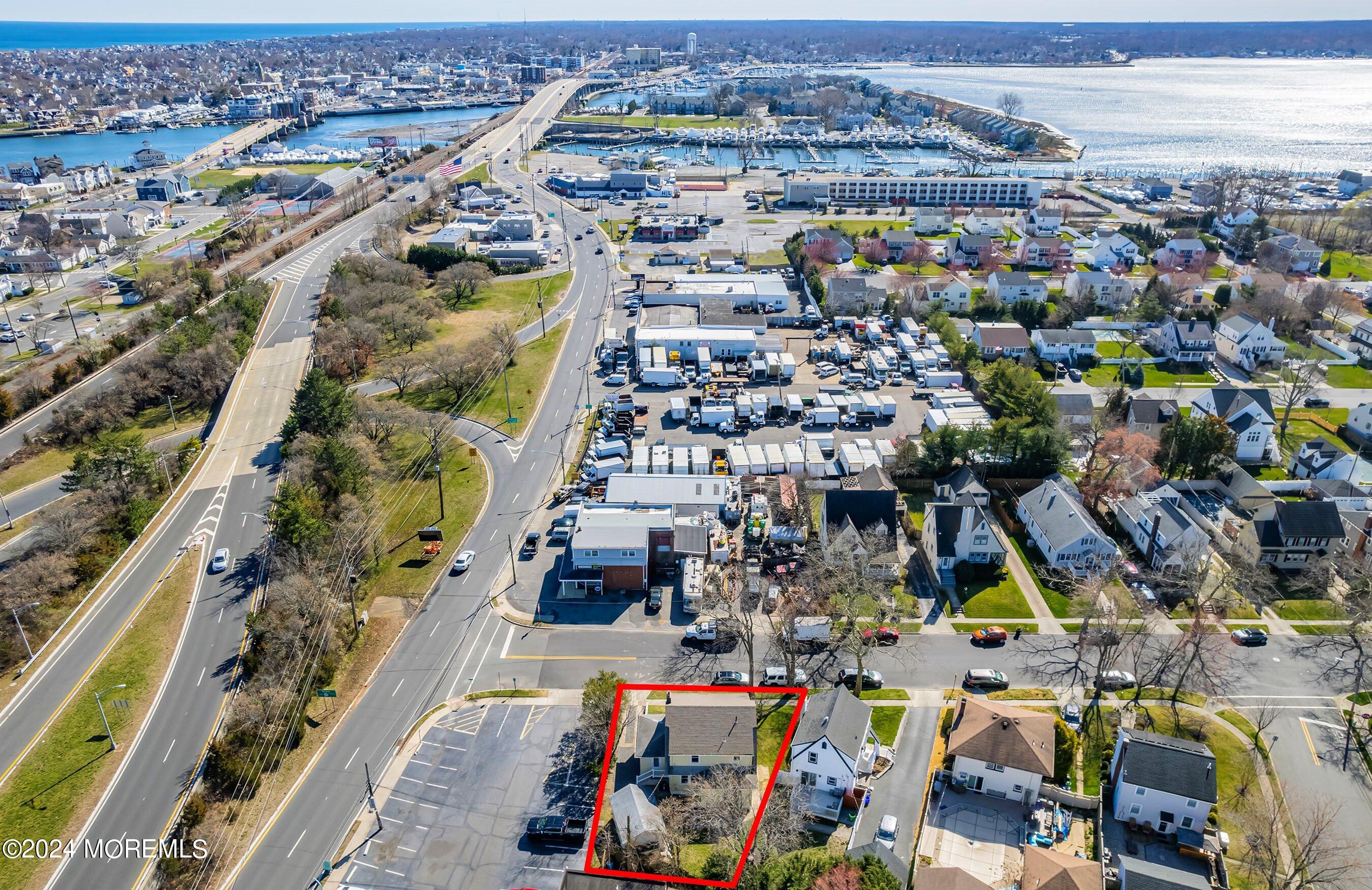 12 Boston Road Neptune City, NJ 07753 - Photo 21 of 21 07-Aerial4 OUTLINE