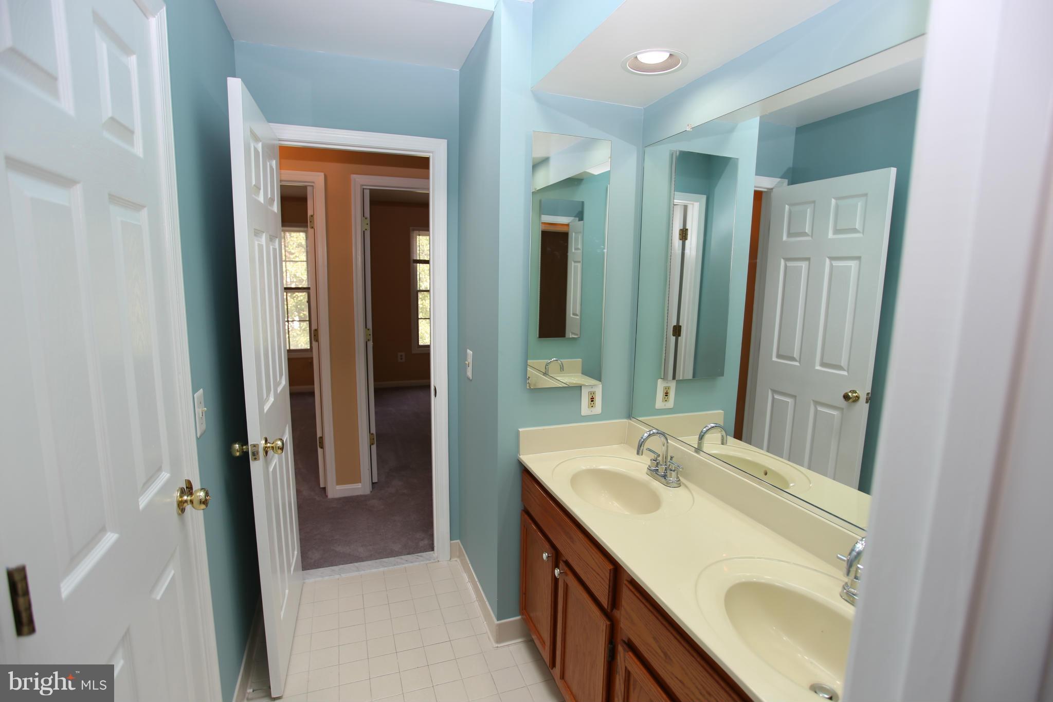 703 Monarch Ridge Road Frederick, MD 21703 - Photo 22 of 30 a bathroom with a sink and a mirror
