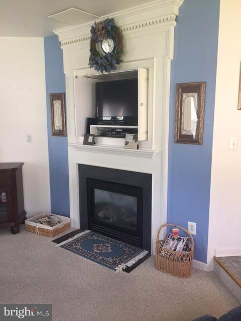 4019 Paige View Road Randallstown, MD 21133 - Photo 8 of 26 a living room with furniture and a fireplace