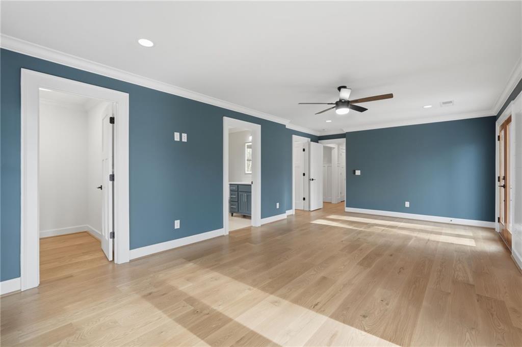 3454 Green Apple Road Gainesville, GA 30506 - Photo 41 of 115 a view of an empty room with a ceiling fan
