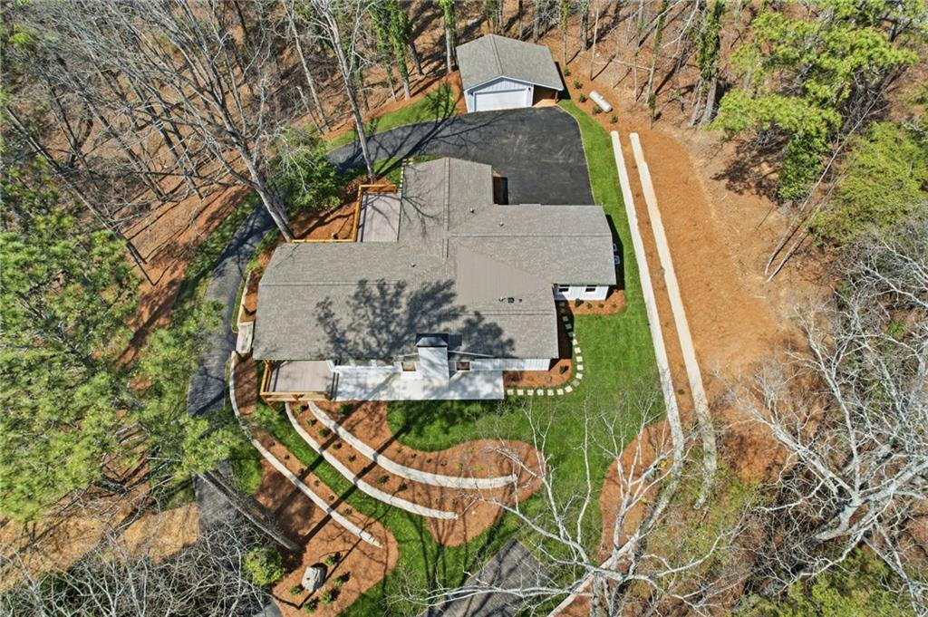 3454 Green Apple Road Gainesville, GA 30506 - Photo 9 of 115 an aerial view of a house with outdoor space