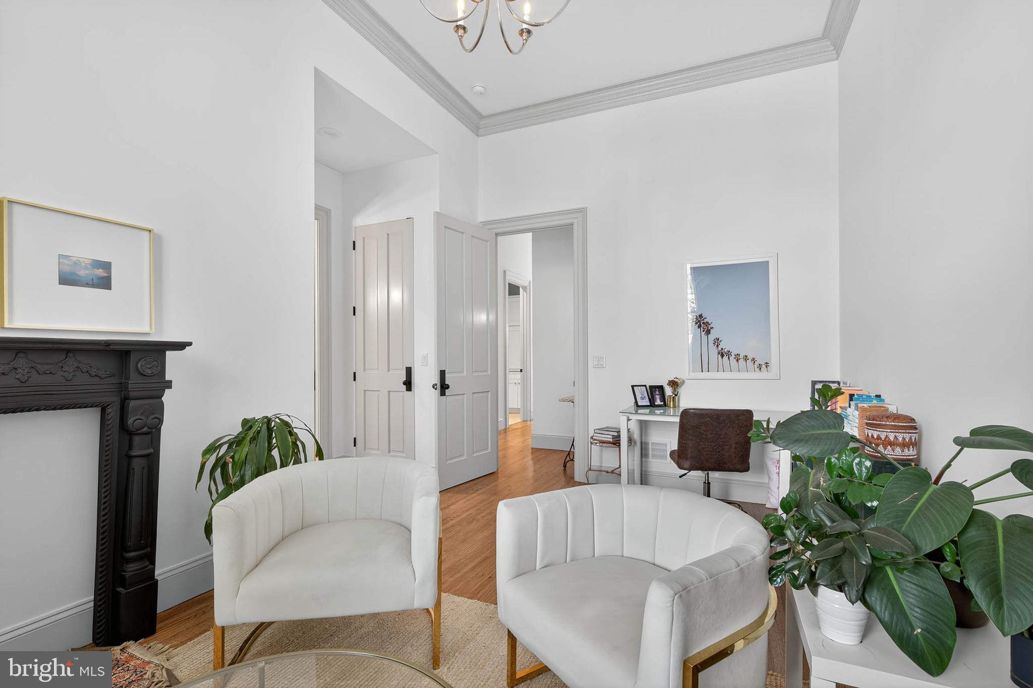 14 East Farnum Street Lancaster, PA 17602 - Photo 36 of 50 a living room with furniture and a potted plant