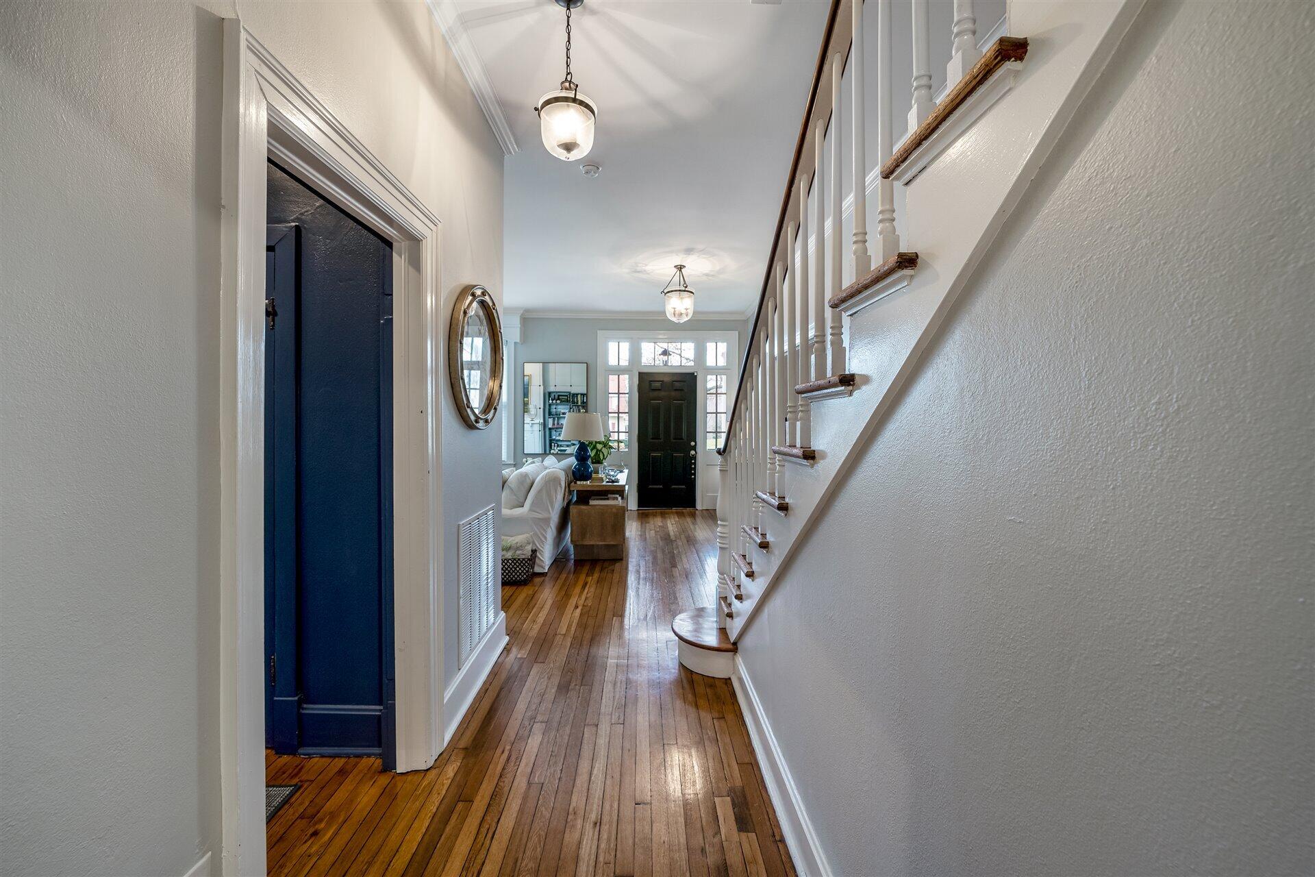 400 High Street Salem, VA 24153 - Photo 19 of 67 a view of entryway and gallery with wooden floor