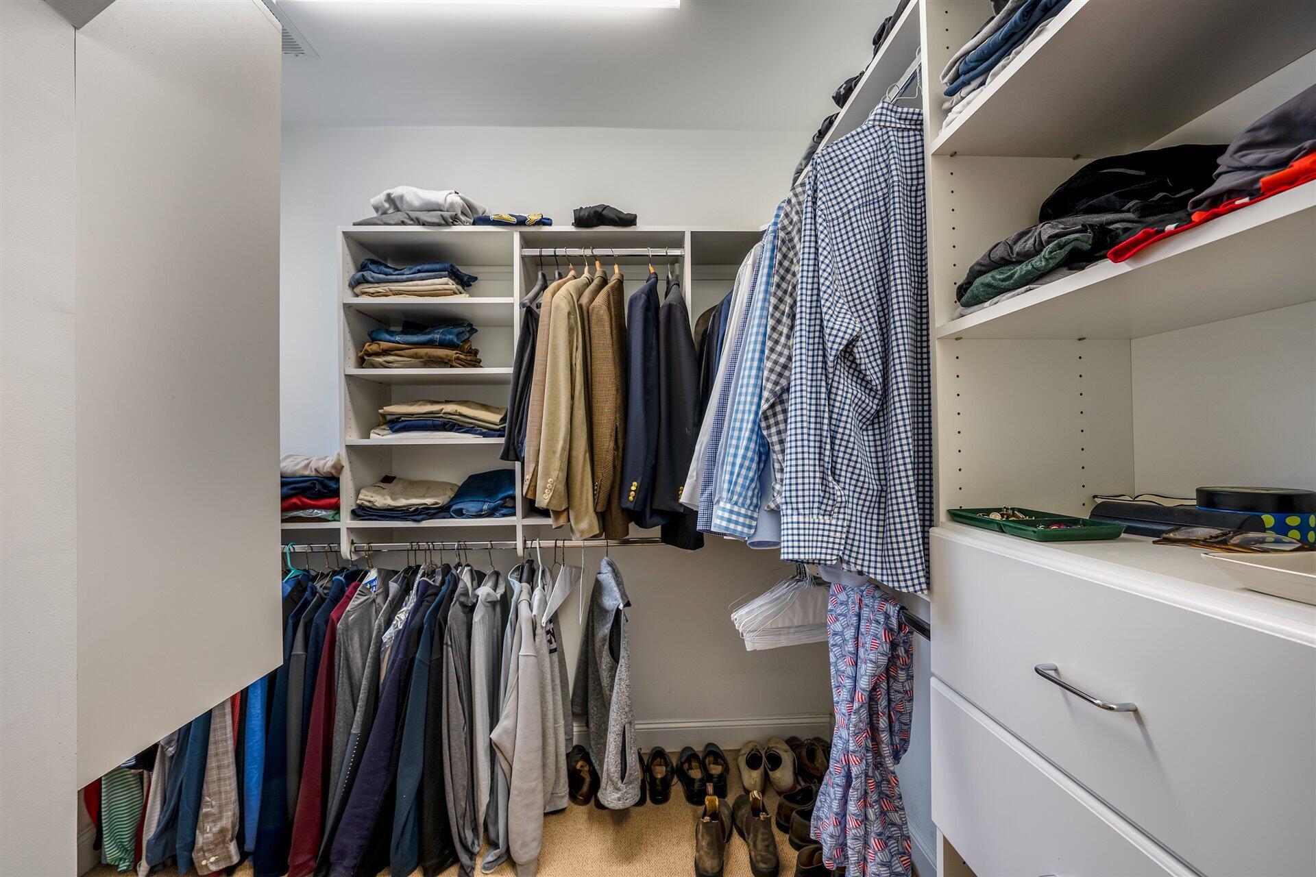 400 High Street Salem, VA 24153 - Photo 51 of 67 a view of walk in closet with clothes and shoes