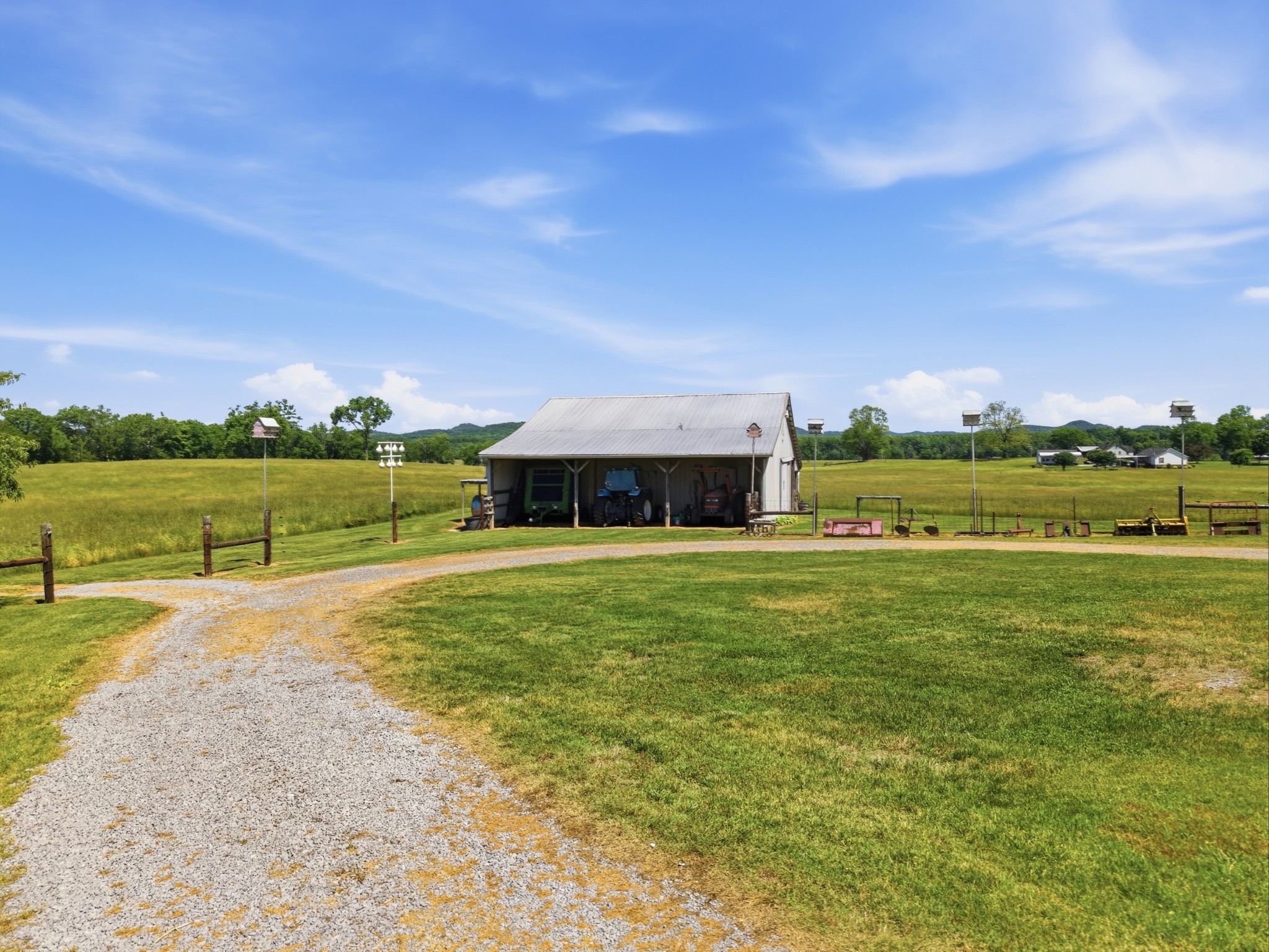 597 Hiwassee Road Lebanon, TN 37087 - Photo 35 of 37 a front view of a house with a yard and trees