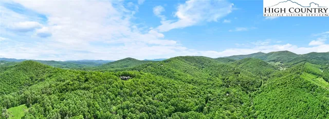 a view of a lush green field