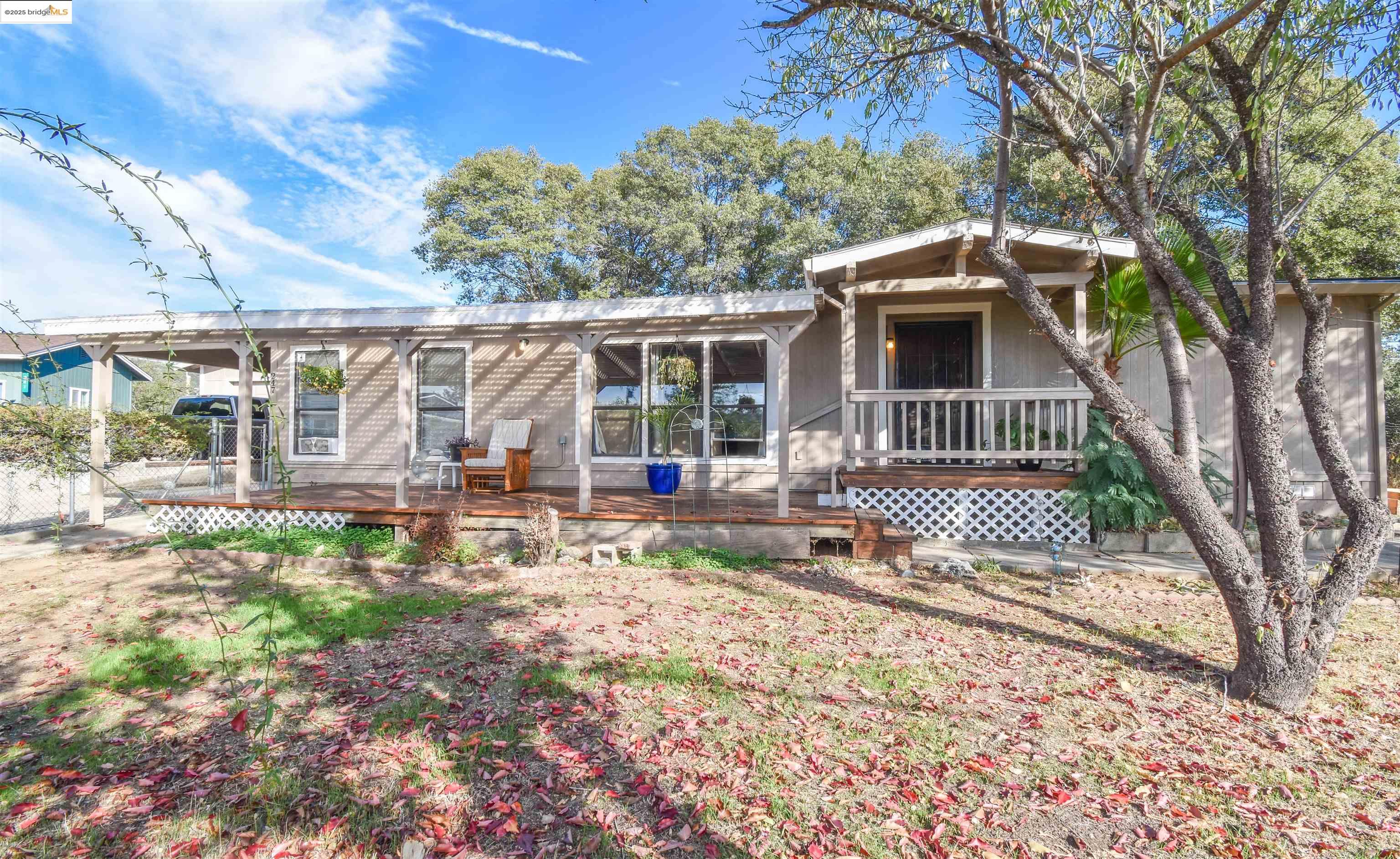 a view of house with a outdoor space