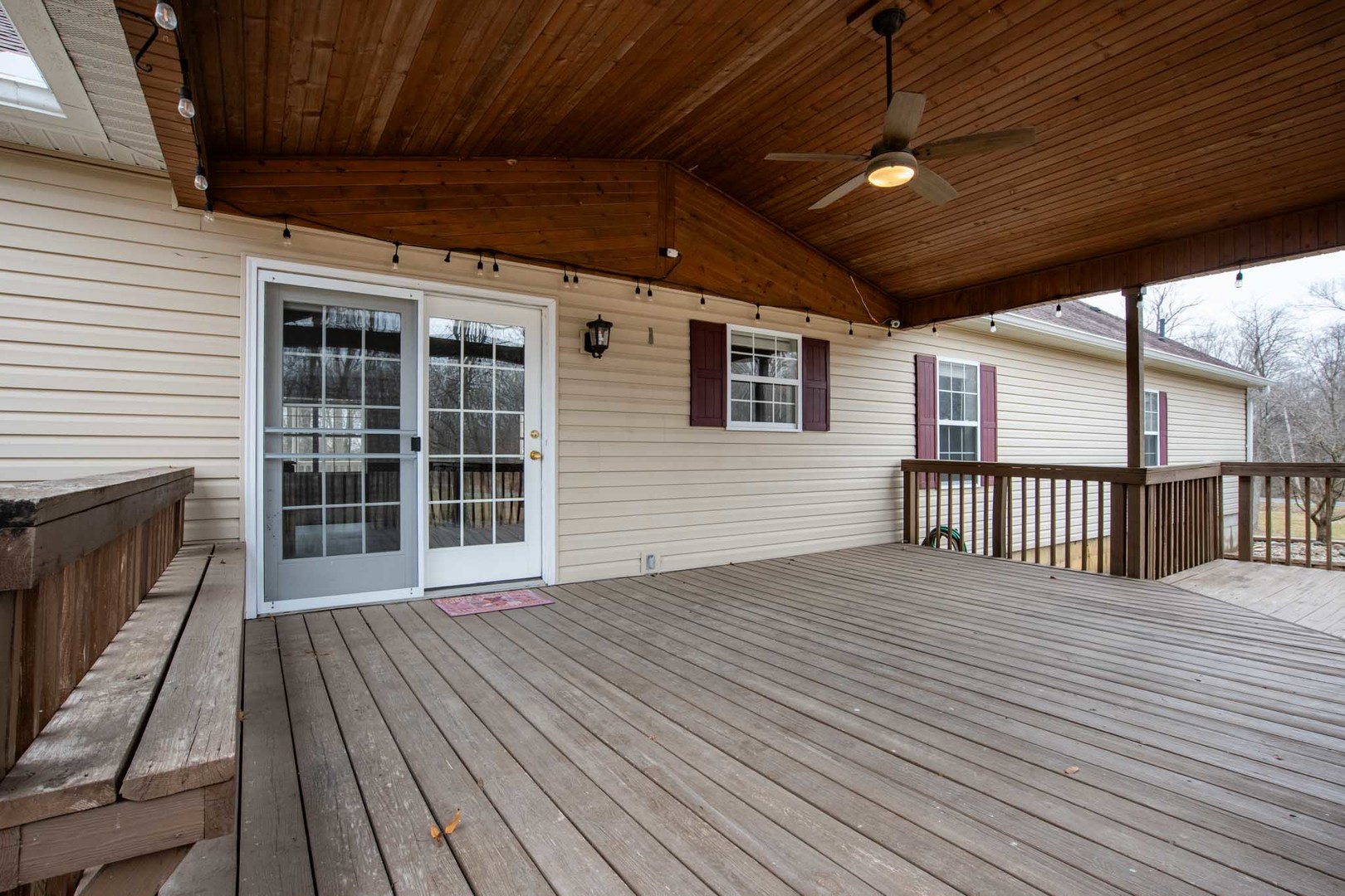 11052 Prestwick Drive Benton, IL 62812 - Photo 39 of 46 a view of a house with wooden deck
