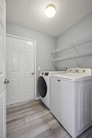 a view of a balcony with lake view