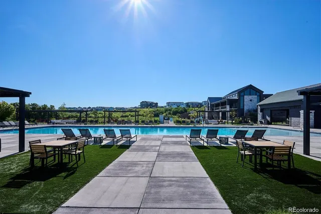 a view of a chairs and table on the terrace