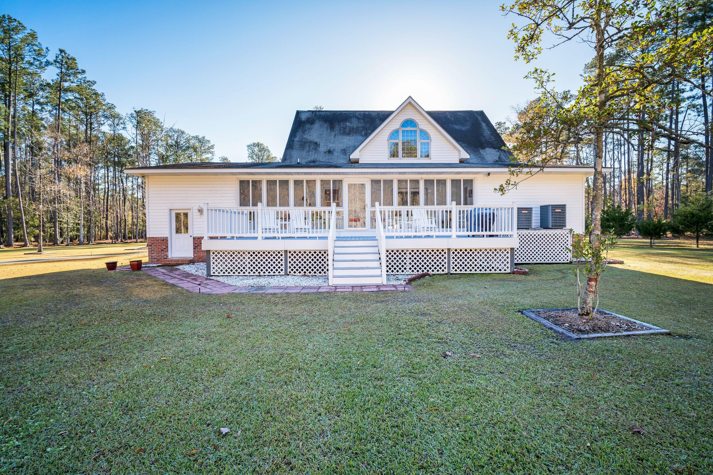 4810 Merrimon Road Beaufort, NC 28516 - Photo 33 of 37 4810 Merrimon Rd - Rear Elevation
