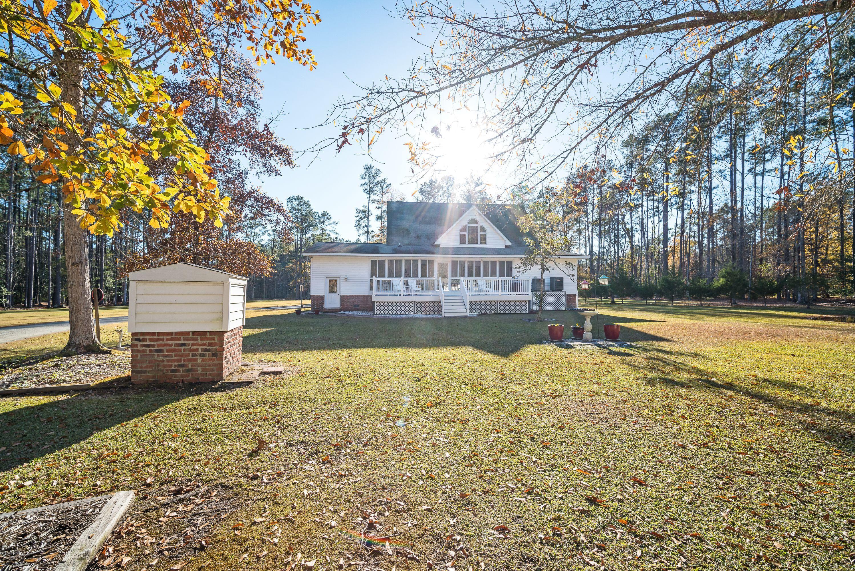 4810 Merrimon Road Beaufort, NC 28516 - Photo 34 of 37 4810 Merrimon Rd - Rear Elevation