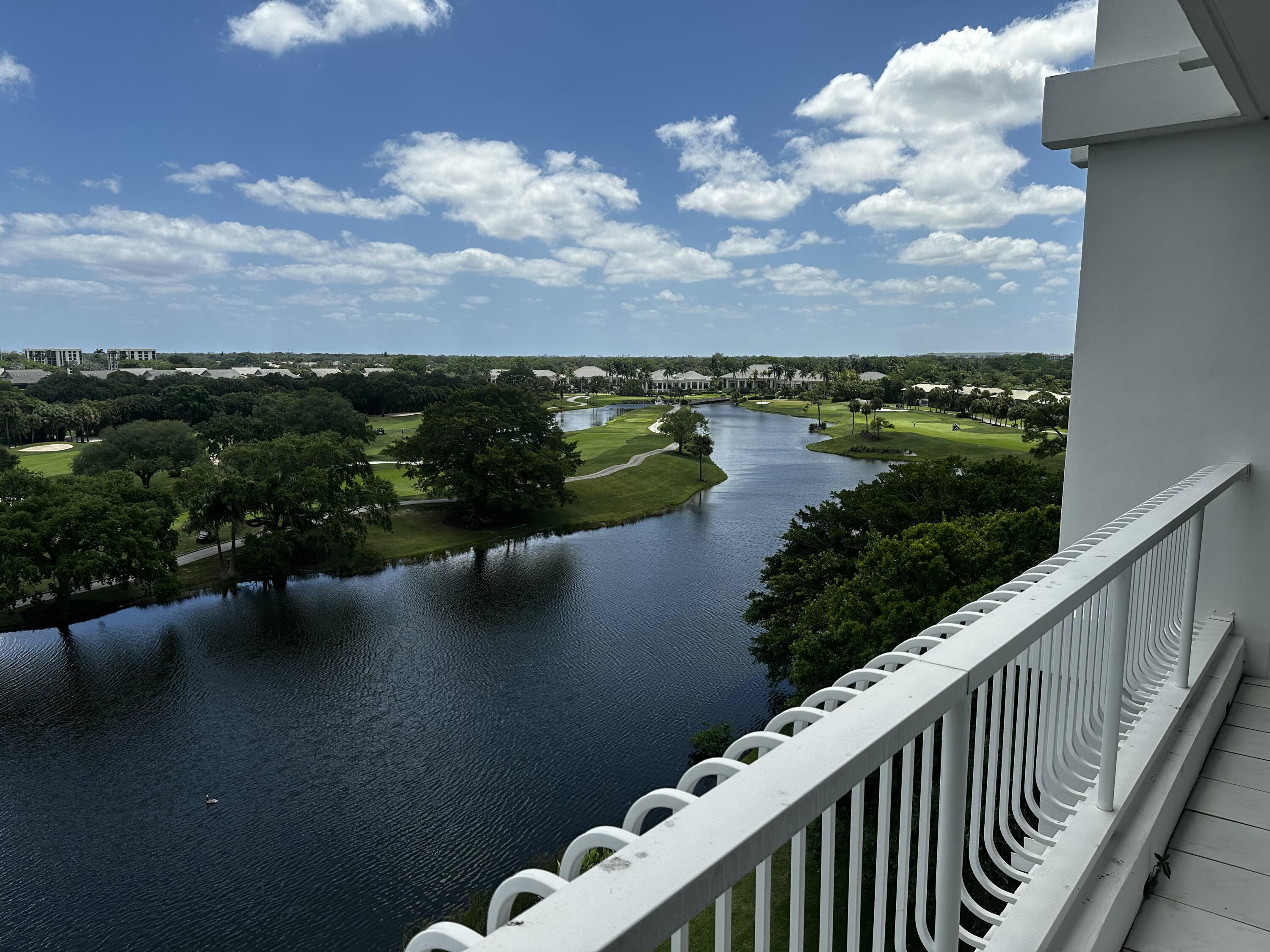 20320 Fairway Oaks Drive, Unit 373 Boca Raton, FL 33434 - Photo 4 of 27 a view of balcony with lake