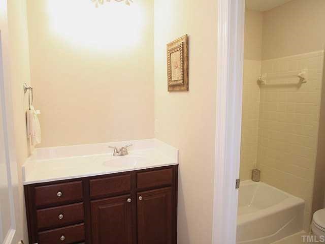 779 Weathergreen Drive Raleigh, NC 27615 - Photo 6 of 12 MASTER BATH AREA-MIRROR IS COMING SOON