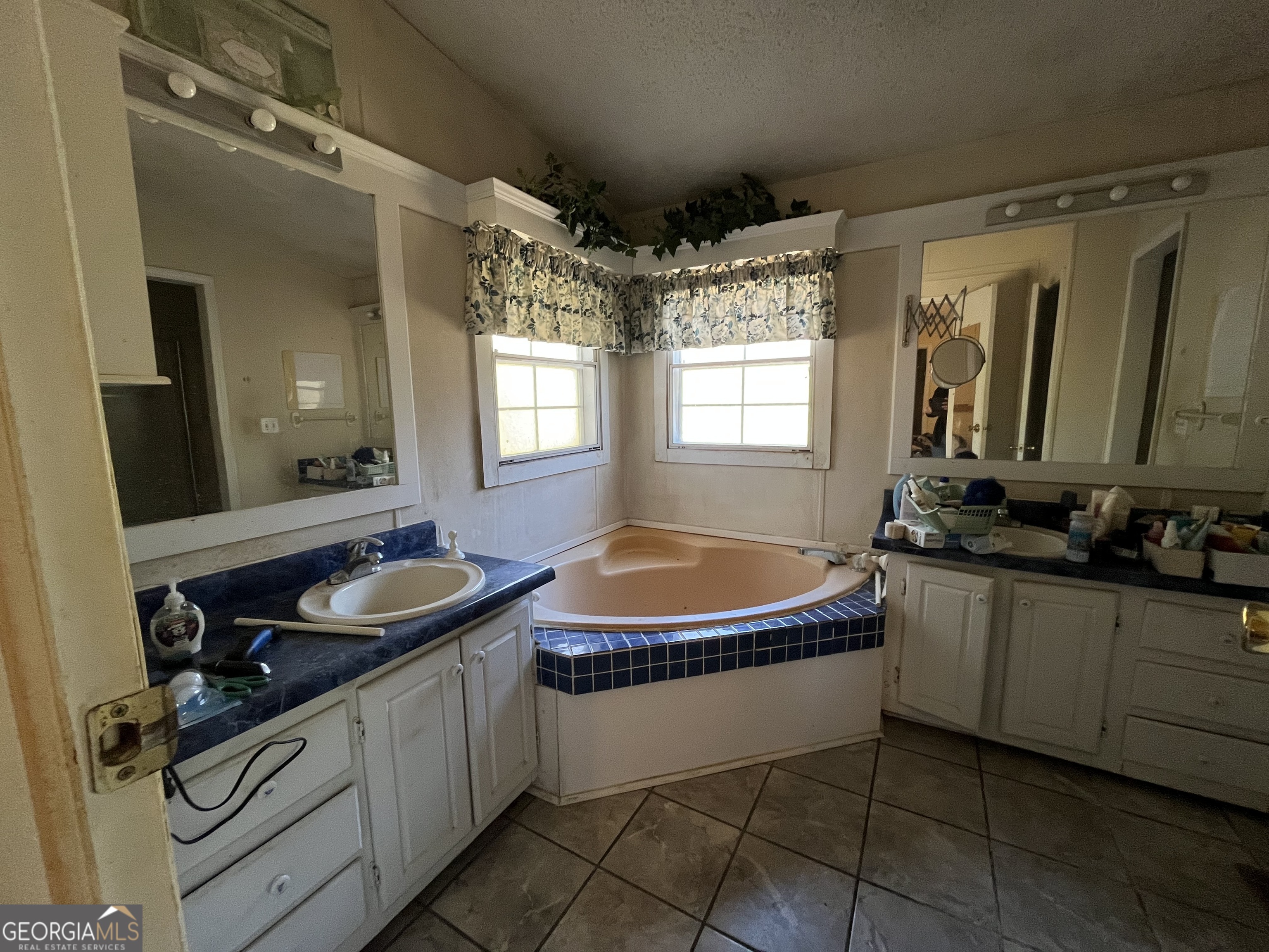 6330 Riggins Mill Road Dry Branch, GA 31020 - Photo 43 of 108 a bathroom with a sink and a mirror