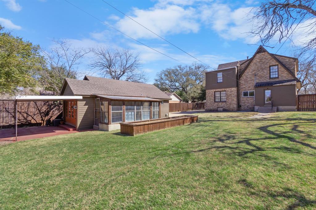 2815 Cumberland Avenue Waco, TX 76708 - Photo 38 of 40 a view of a house with a yard