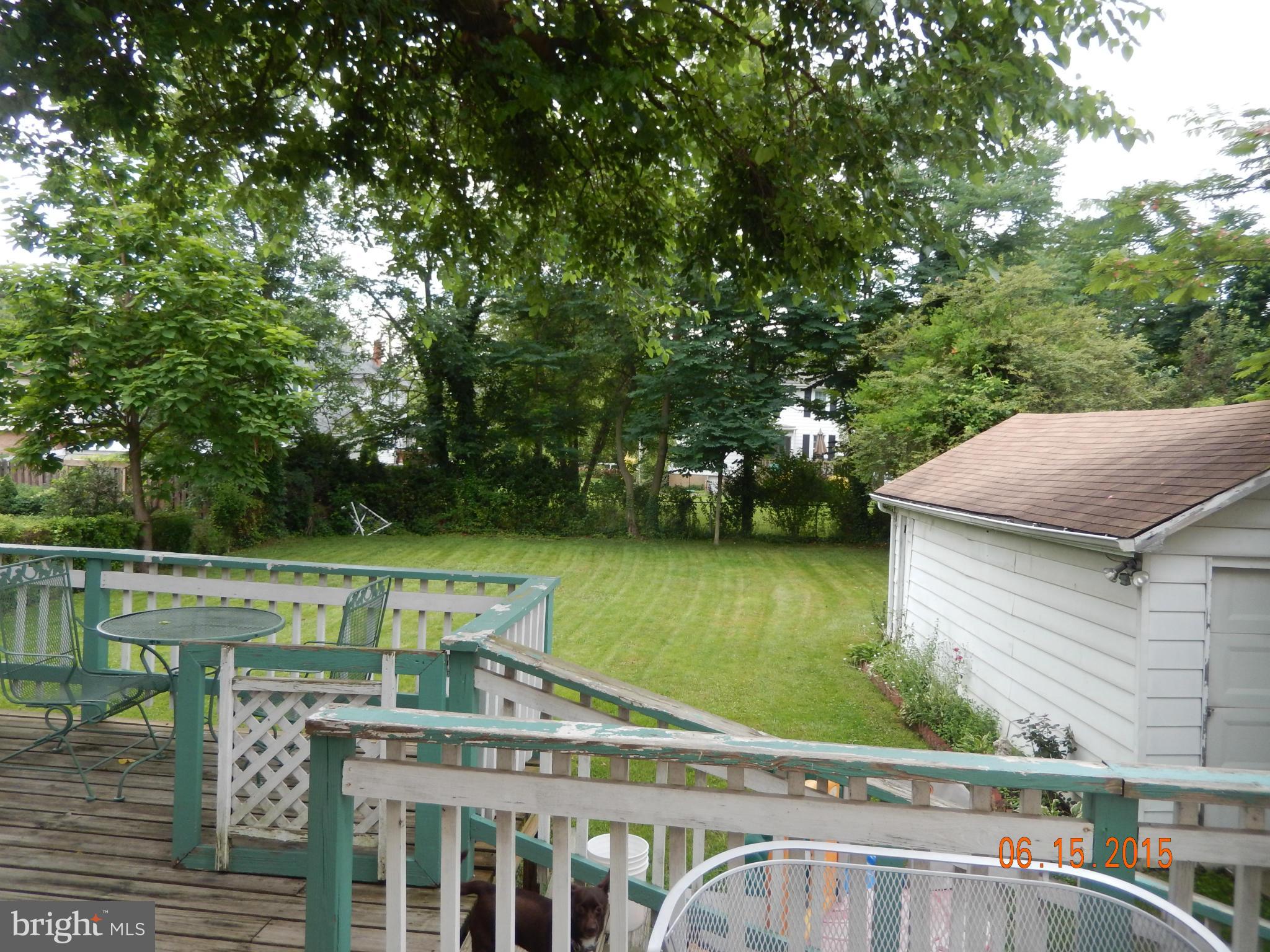 4809 Somerset Road Riverdale, MD 20737 - Photo 11 of 24 Exterior Backyard and Deck