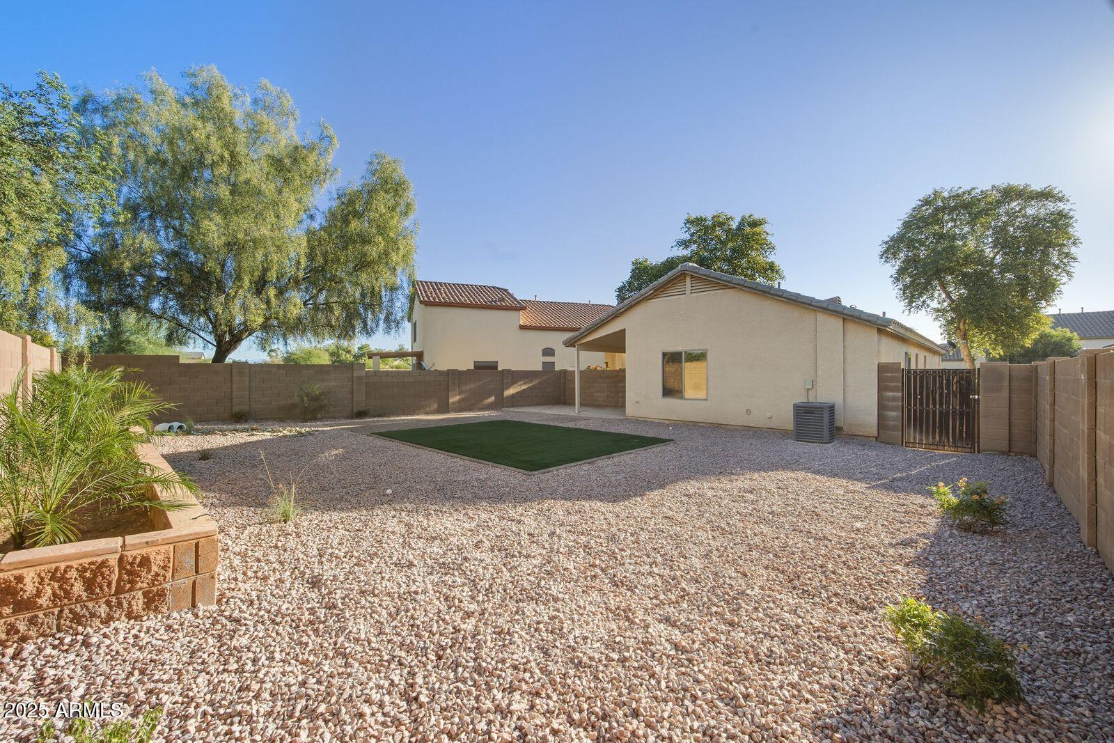 4128 East Copper Road San Tan Valley, AZ 85143 - Photo 27 of 27 a view of backyard of house with green space
