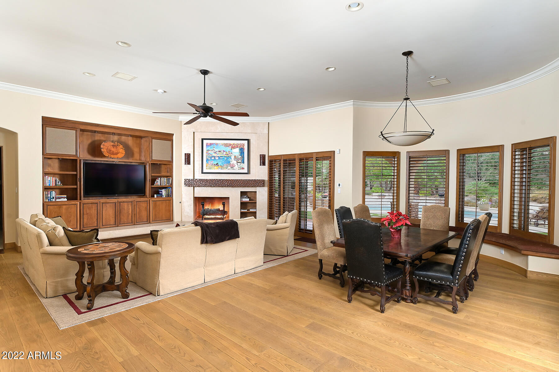 6601 East Stallion Road Paradise Valley, AZ 85253 - Photo 12 of 46 Dining to Family Room