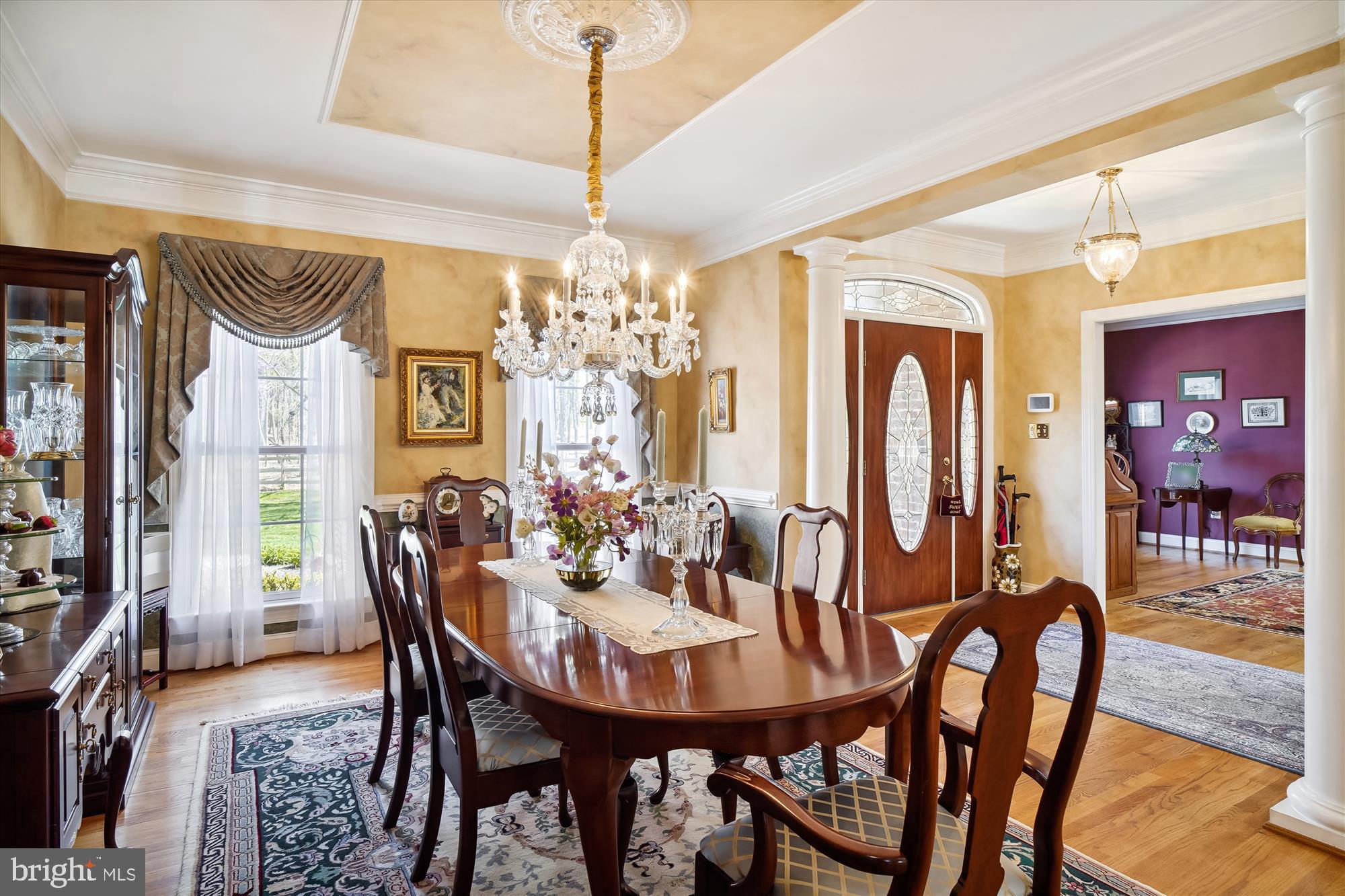 21632 Ripplemead Drive Laytonsville, MD 20882 - Photo 13 of 136 Formal DR boasts beautiful ceiling medallion