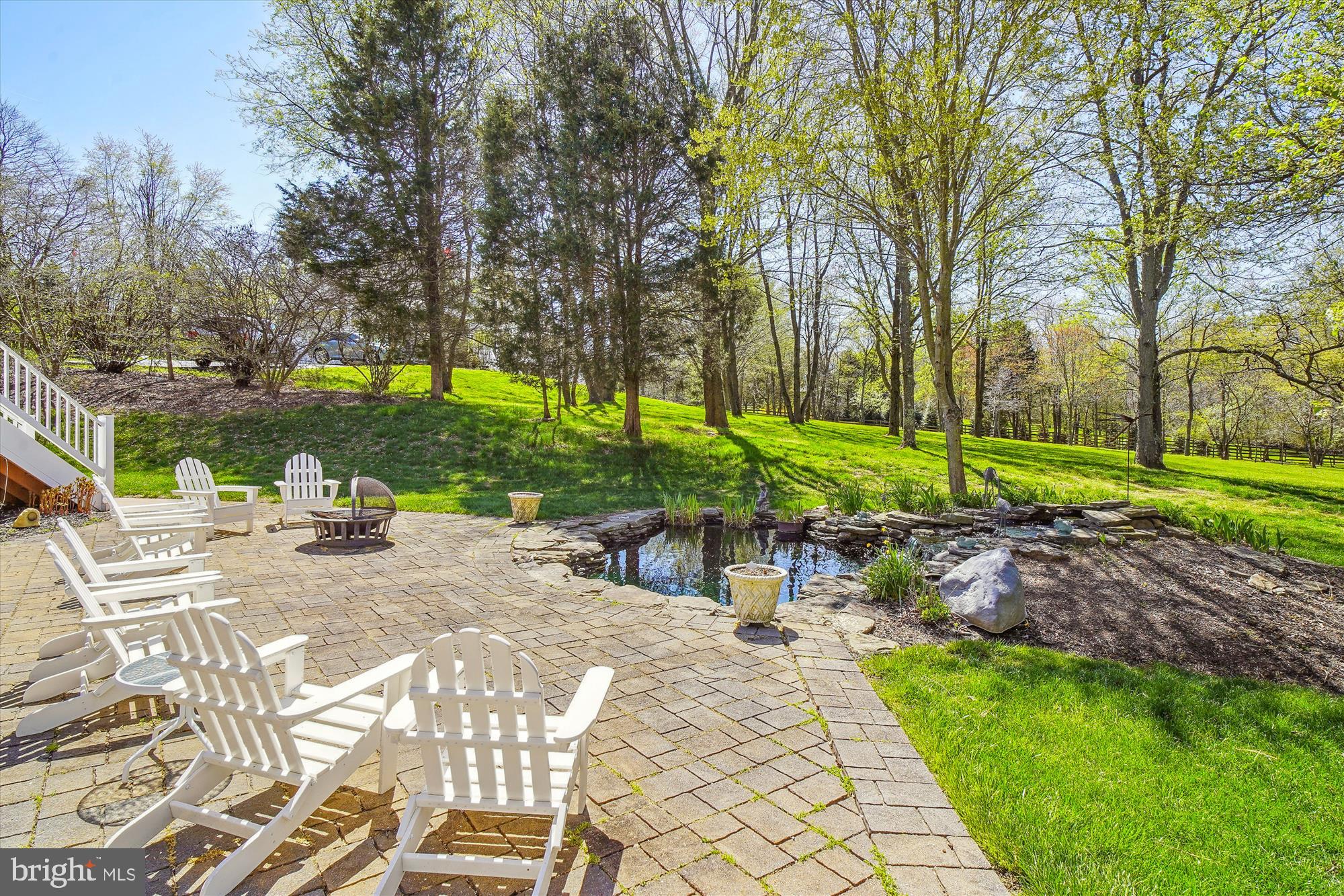 21632 Ripplemead Drive Laytonsville, MD 20882 - Photo 79 of 136 Paver Patio, waterfall & pond