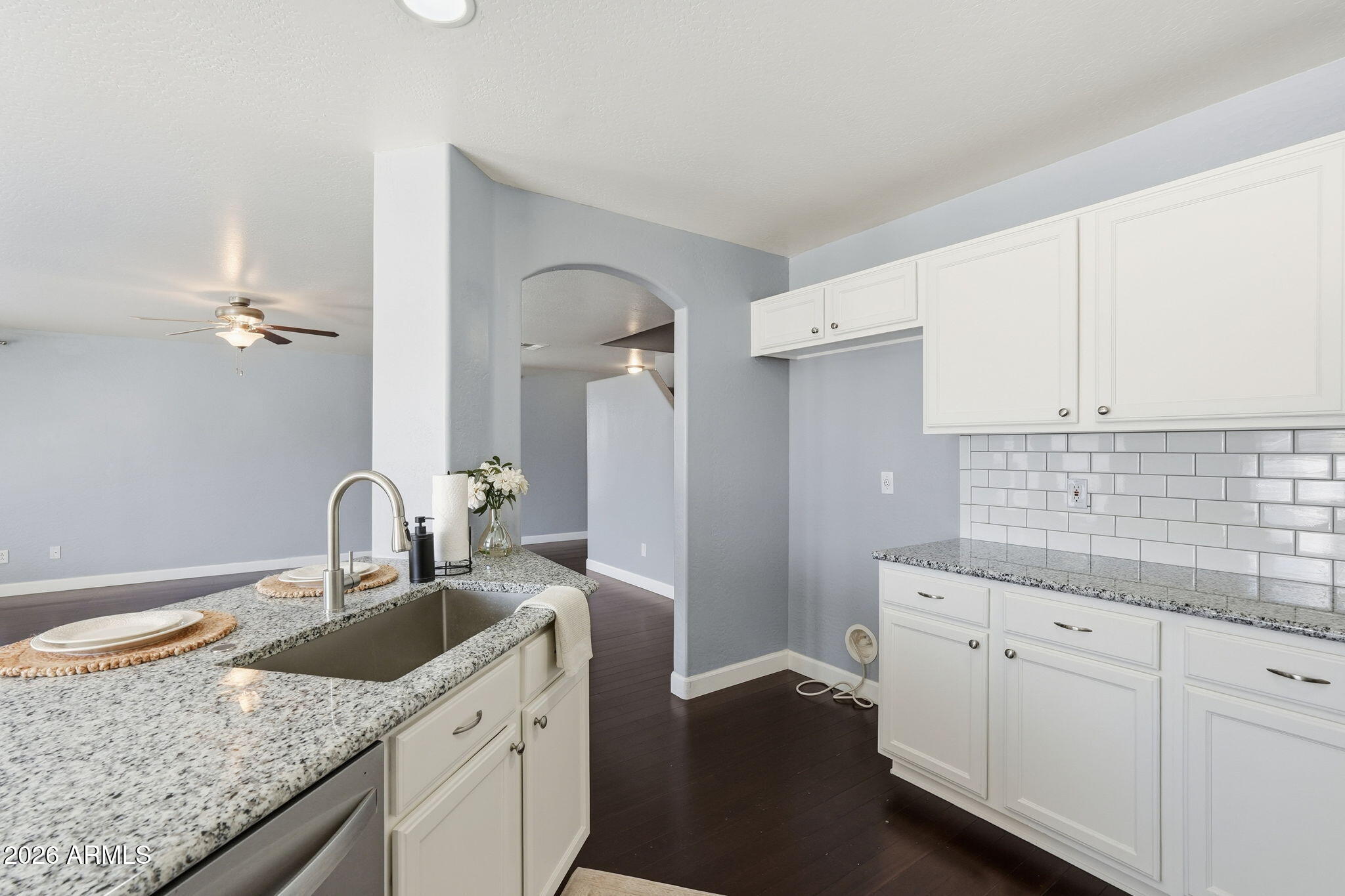 1707 West Harding Avenue Coolidge, AZ 85128 - Photo 15 of 53 a kitchen with sink and cabinets