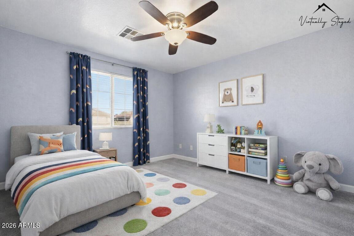 1707 West Harding Avenue Coolidge, AZ 85128 - Photo 35 of 53 a bedroom with furniture and window